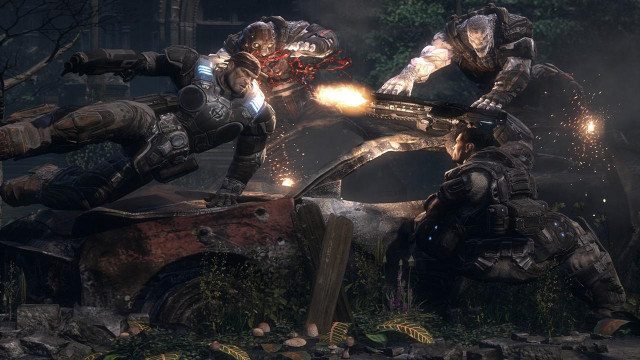 Gears of War, ett av de första "riktiga" HD-spelen