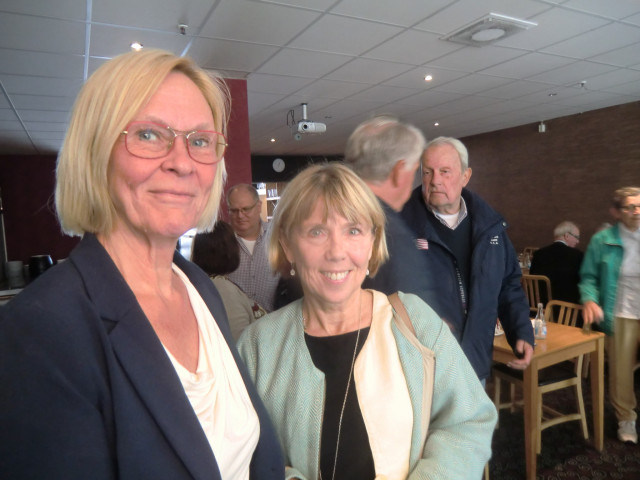 Ann-Christin Käll, president Gävle-Brynäs-Tre-Ankare RK, tackade landshövding Barbro Holmberg för föredraget