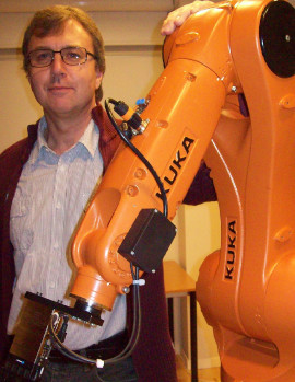 Tony Eklöv, Platschef för Industriautomation AB.