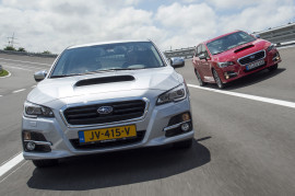Subaru Rear Vehicle Detection håller koll på trafiken bakom.