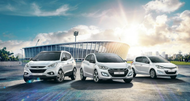 Hyundai i20, i30 och ix35 med extrautrustning