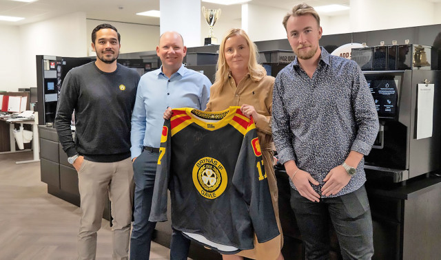 JOBmeal stärker sitt partnerskap, blir officiell kaffedistributör och utvecklingspartner till Brynäs - En bra start.