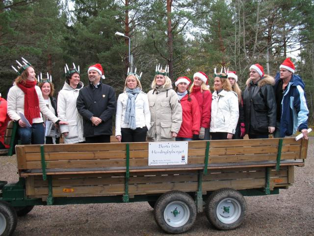 Konceptet för Mer jul i Gävle 2007 presenterades av projektets representanter och av några Gävlebor som fått sina julönskningar uppfyllda.