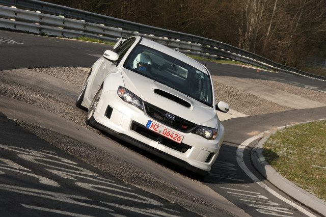 SUBARU WRX STI på Nürburgring