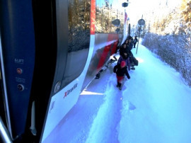 Nytt tågstopp i Kolforsen foto: Niclas Carlson