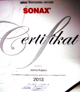 Jonnas certifikat.