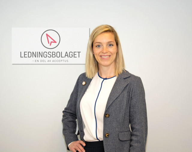Acceptus utser Helena Pedersen som ny VD för Ledningsbolaget.