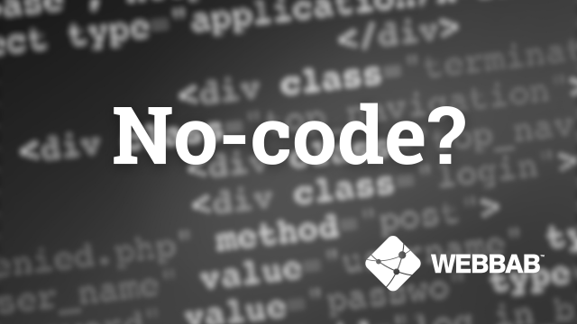 Vad är No-code?