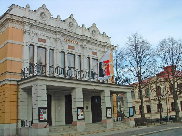 Gävle Teater är en av stadens vackraste byggnader.