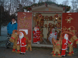 En julmarknad är en stämningsfull marknad som anordnas under adventstid. Det brukar vara mycket populärt att sälja föremål och hantverk som hör julen till.