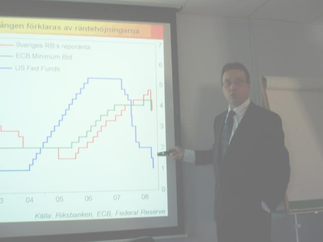 En del av inflationsuppgången förklaras av räntehöjningarna