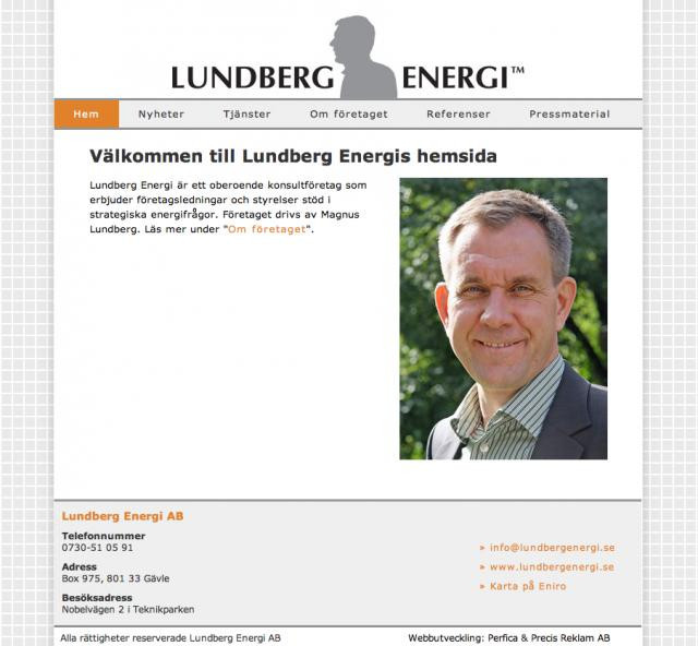 Lundberg Energi öppnar på nätet.