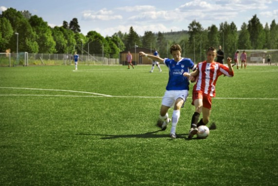 Kanske läge att lägga nästa träningsläger på Hofors konstgräsplan? Fotograf: Kristian Tervo