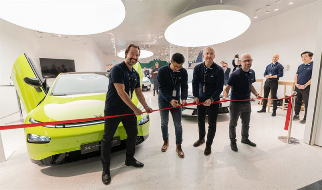 XPENG Motors första europeiska Experience Center öppnar i Sverige.