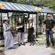 Nytt växthus i Orangeriträdgården i Axmar bruk