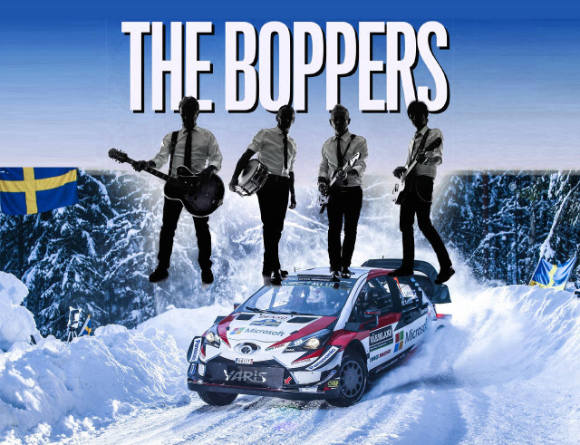 The Boppers spelar på Rally VM i Umeå.
