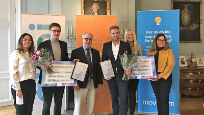 Årets Skapapristagare prisade på slottet i Gävle