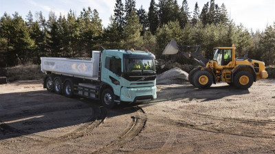 Volvo Lastvagnar presenterar eldrivna tunga konceptlastbilar