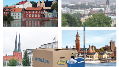 Svensk Flyttstäd har nu etablerat sig på 25 nya orter