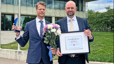 Svenska energibolaget IOWN vinner årets “SACC USA Business Award 2023”