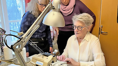 Svenska Textil Design Skolan - helgkurser i grundläggande och kreativ sömnad i vår