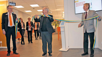 Invigning av Swedbanks nya lokaler i Gävle
